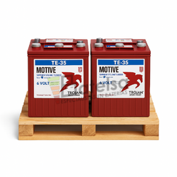 2 Bater�as TROJANTE35 | 6 Voltios 245 Amperios